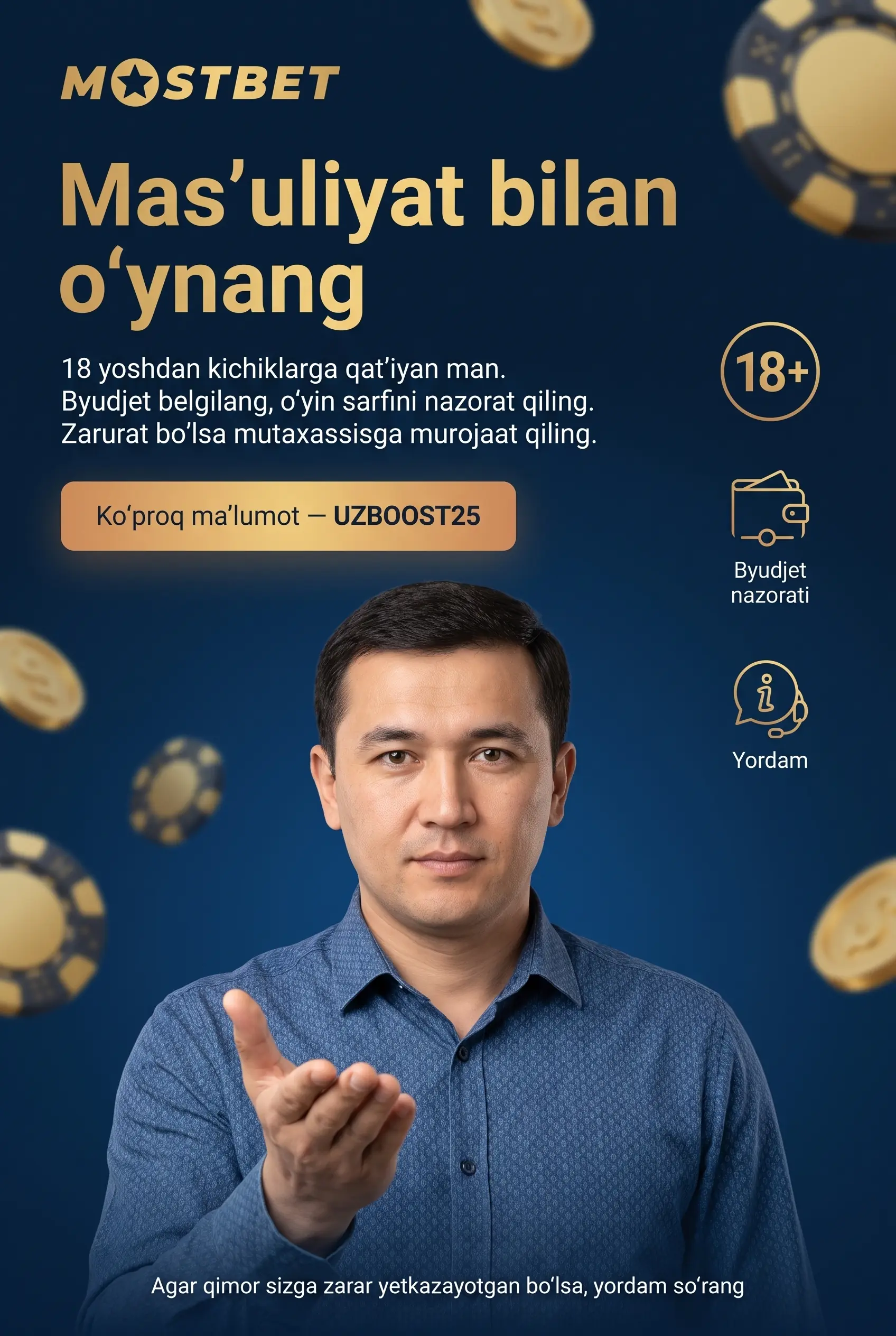 Mas'uliyatli o'yin va 18 yosh chegarasi
